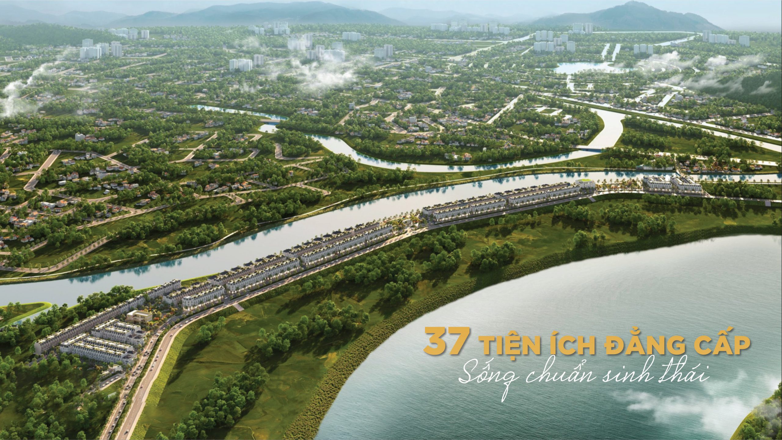 Khu đô thị sinh thái Vinh Park River với hàng loạt tiện ích xanh hiện đại