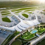 1280px Long Thanh International Airport High view terminal design