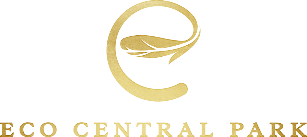 logo EcoCentralPark Vinh GoldTextrure
