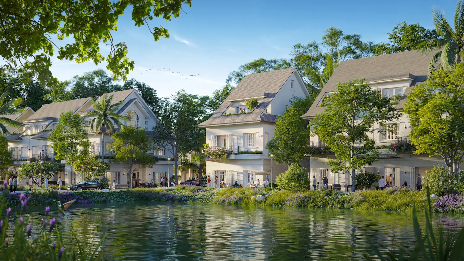 Biệt Thự Đảo Eco Central Park | Cập nhật 2025 5 Riverwalk Villas DL MS
