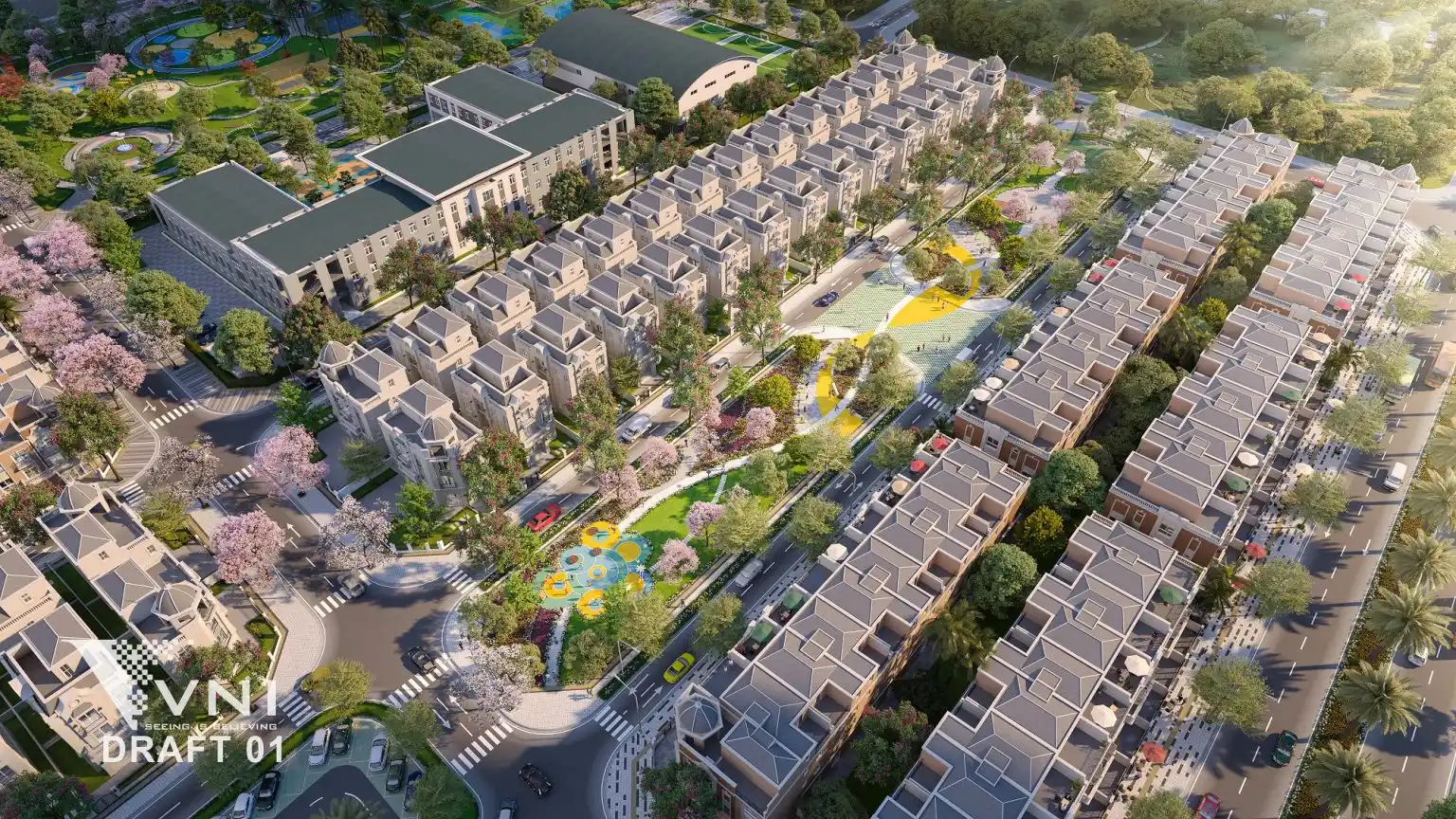 Eurowindow Sport Garden, Đông Vĩnh, Tp Vinh 6 phoi canh thap tang eurowindow sport garden 1536x864 1
