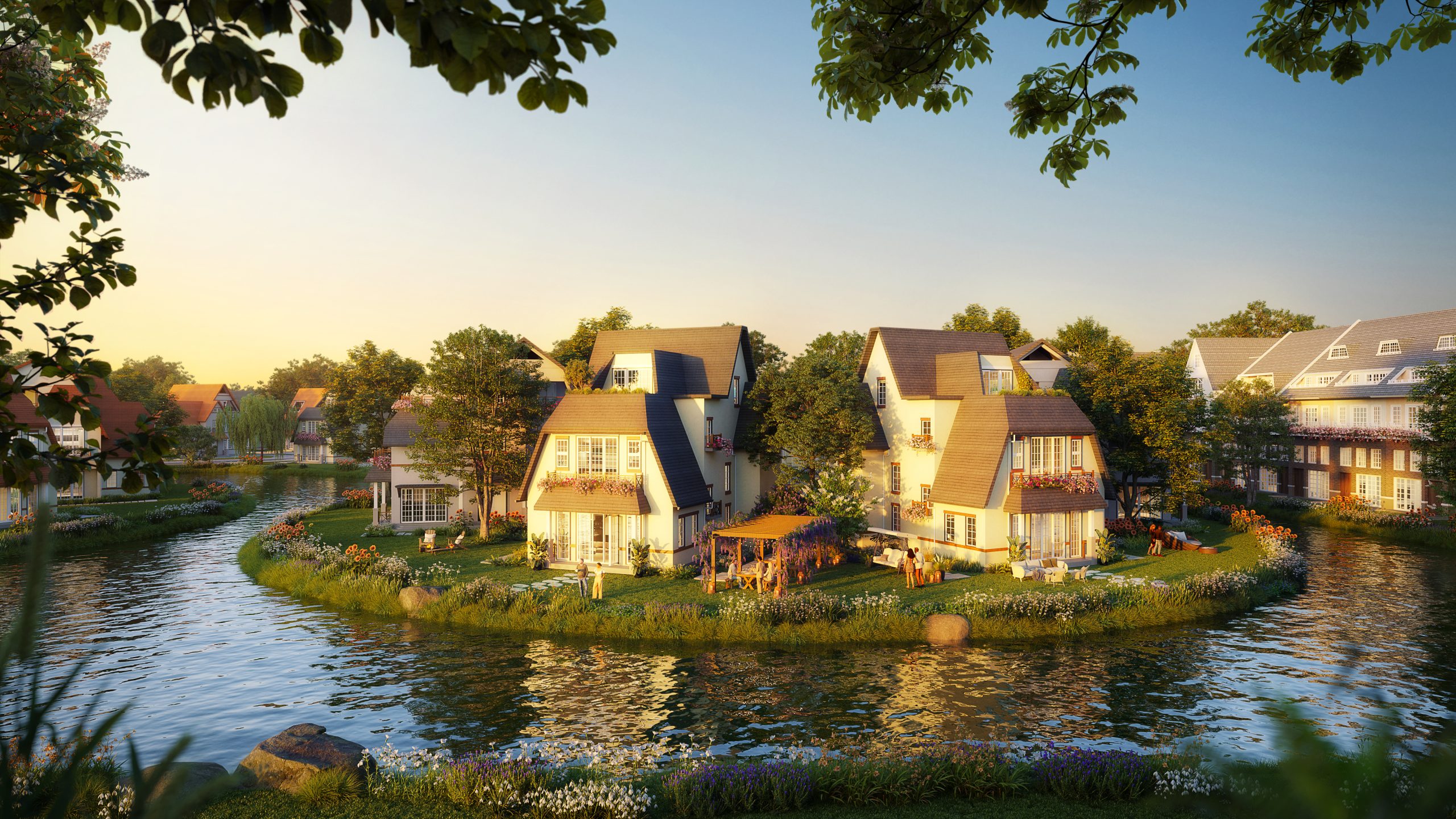 Biệt Thự View Mặt Nước Đảo Châu Âu Eco Central Park | Biểu Tượng Lối Sống Thượng Lưu 2025 5 241214 V3 NHA BEN SONG 4k scaled