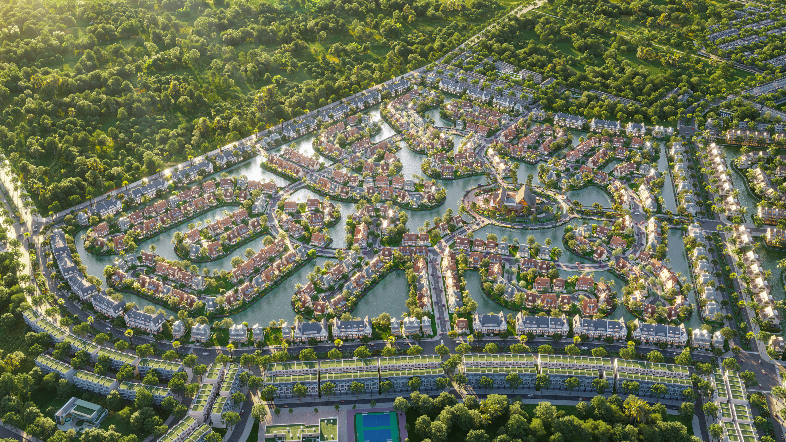 Biệt Thự View Mặt Nước Đảo Châu Âu Eco Central Park | Biểu Tượng Lối Sống Thượng Lưu 2025 1 Đảo Châu Âu Eco Central Park