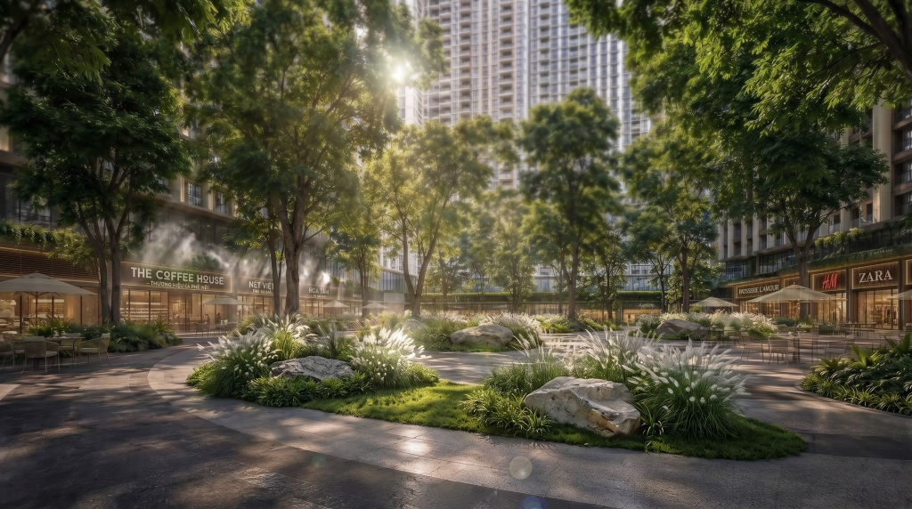Tiện Ích Sun Glory Residence – Hơn 37 Tiện Ích Nội Khu Chuẩn Sống Cao Cấp 2 Cong vien noi Khu